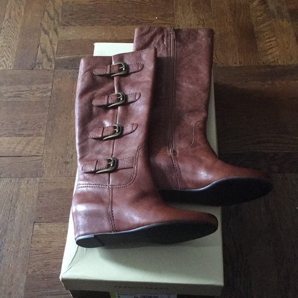 Franco Sarto Wedge Boots